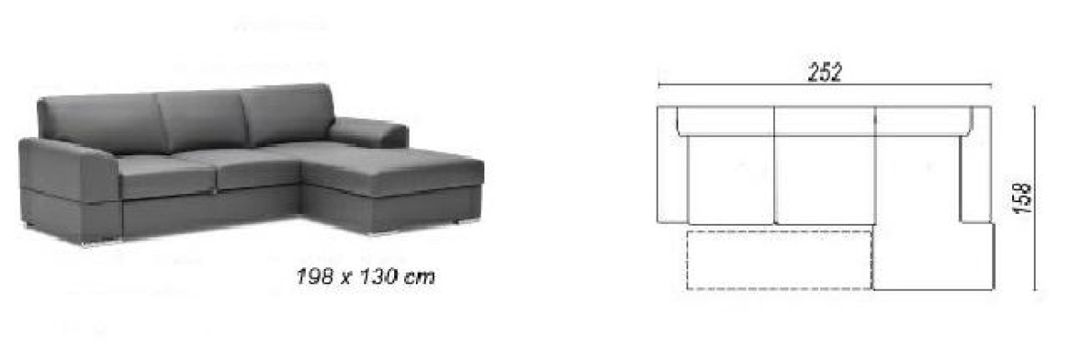 Innovation dans le salon avec des canapés d'angle en tissu et une fonction de couchage extensible