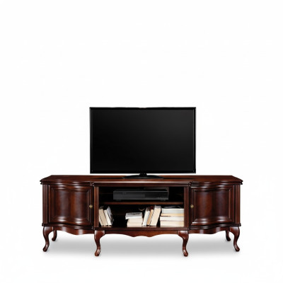 Meuble TV en bois : Beauté naturelle et praticité en un seul.