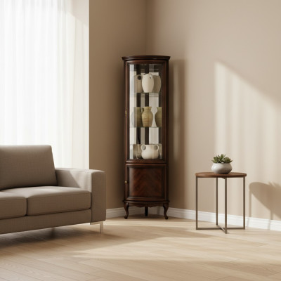 Vitrine classique Armoire Vitrine Meuble Italien vitrine vitrine nouvel W-WN