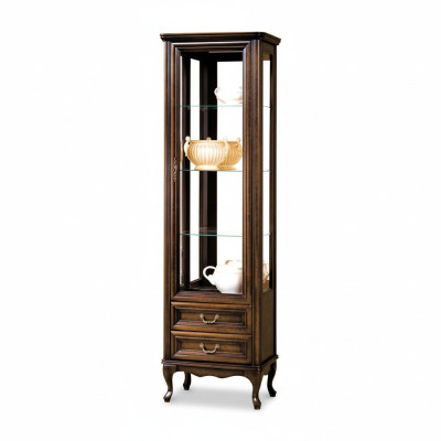 Vitrine classique Armoire Italienne de meubles Vitrine W-1/2 showcases new