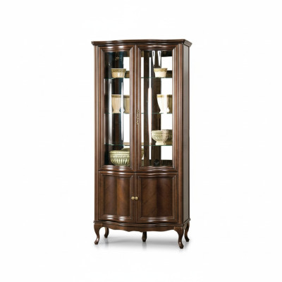 Vitrine classique Armoire Italienne de meubles vitrine W-W2L.