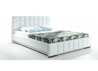 Un lit de designer de luxe dans un style contemporain sophistiqué de la plus haute qualité.