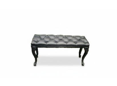 Pouf Chesterfield Repose-pieds Ottomane Canapé Cuir Tissu Textile Table d'appoint