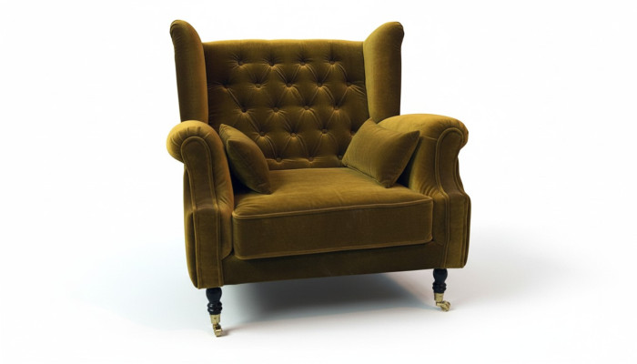 Chesterfield fauteuil à oreilles fauteuil canapé relax rembourré designer canapés Liverpool