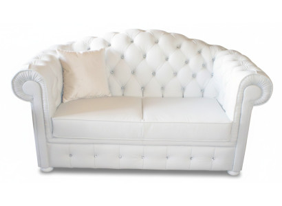 Chesterfield 3 places avec fonction lit Sofa Canapé Ensemble de rembourrage Canapés Neuf !!