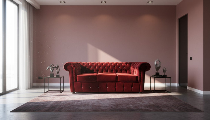 Canapé Chesterfield Sofa Coussin Designer 3 places Ensemble Canapés Neuf CHESTER 4
