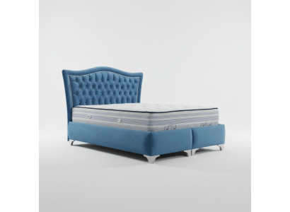 Chesterfield Bett Lit rembourré Lit double Lits Grand lit XXL Designer Lit de luxe Neuf