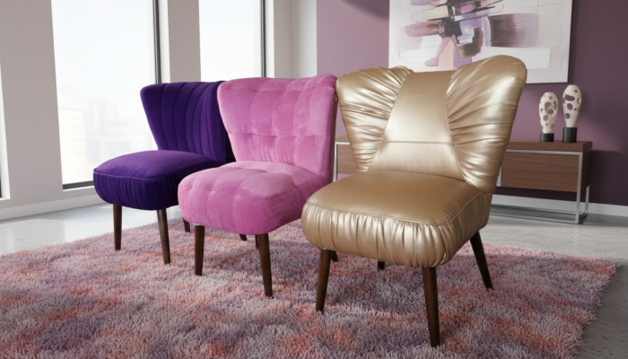 Fauteuil Chesterfield Chaise de designer Chaise longue Tabouret Chaises Neuves