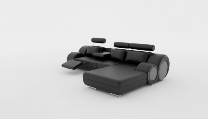 Suite de designer Salon paysager Canapé d'angle Canapé Sofa Canapé en cuir Canapés neufs