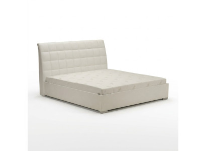 Lit Lit double Lits designer Lit double Revêtement en cuir Tissu Textile Lit Tissu