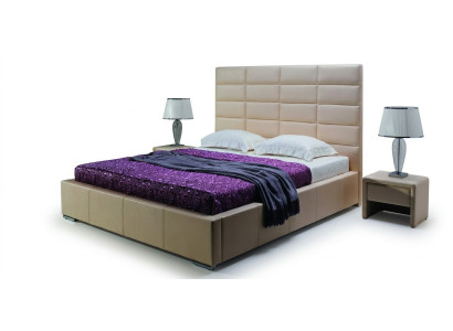 Lit capitonné DESIGNER Lit double MINI-MAXI 2101
