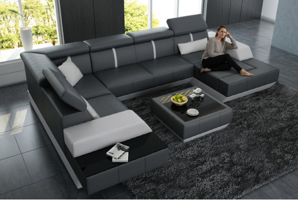 Cuir tables Tables basses Tables Table en verre de designer Table basse MANS