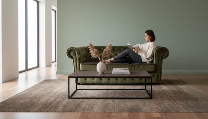 Canapé Chesterfield en tissu velours, ensemble de canapés design, nouveaux canapés rembourrés.