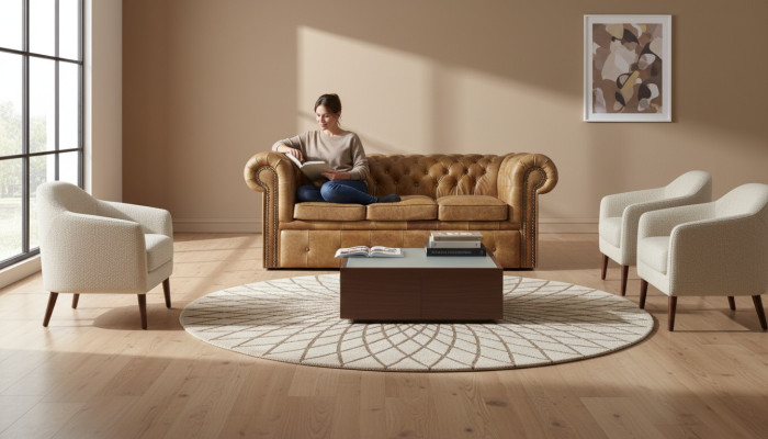 Canapé Chesterfield Designer Sofa Couch 3 Places Napoli Canapés Meubles