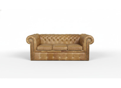 Canapé Chesterfield Designer Sofa Couch 3 Places Napoli Canapés Meubles