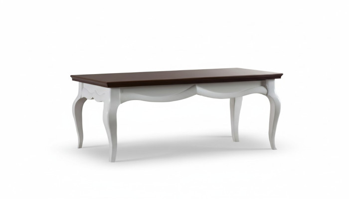 Bois massif artisanat classique Tables Table Table basse Beistell neuve - Modèle MI-2