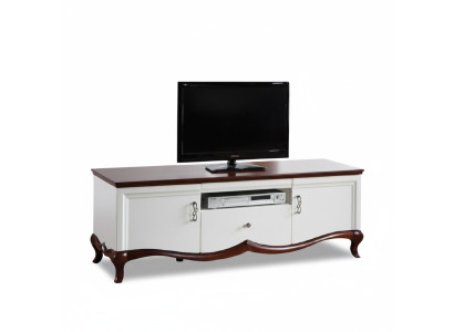 Bois véritable Artisanat solide Classique r base cabinet TV cabinet MI-RTVD