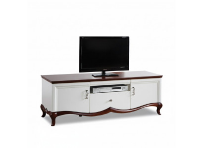 Bois véritable Artisanat solide Classique r base cabinet TV cabinet MI-RTVD