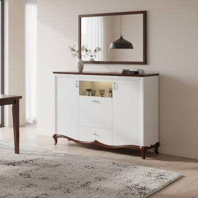 Grand coffre à tiroirs de bar design XXL Vitrine Commodes Armoire Grande nouvelle commode MIKBD