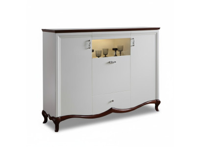 Grand coffre à tiroirs de bar design XXL Vitrine Commodes Armoire Grande nouvelle commode MIKBD