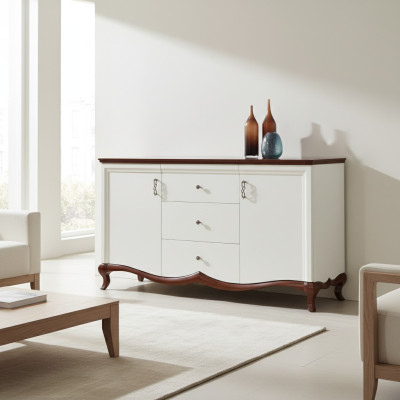 Commode de designer XXL en bois massif Commodes Armoire Grande nouvelle commode MIK3sz