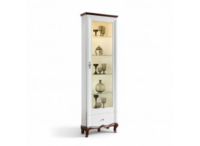 Bois massif Bois véritable Artisanat Classique Vitrine Vitrines Armoire Vitrines MIWN