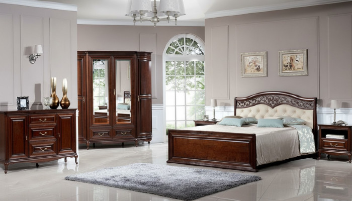 Lit double Classic s Lit Chesterfield designer haut de gamme en cuir pleine fleur