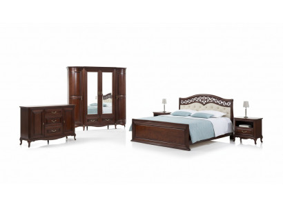 Lit double Classic s Lit Chesterfield designer haut de gamme en cuir pleine fleur