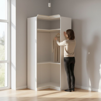 Modèle d'élément V-18N pour garde-robe de dressing italienne.