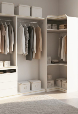 Modèle d'élément V-18N pour garde-robe de dressing italienne.