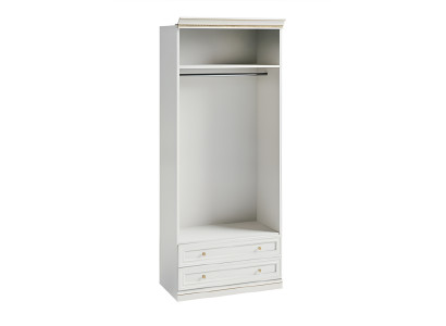 Modèle élément V2D-16 pour garde-robe à entrée italienne.