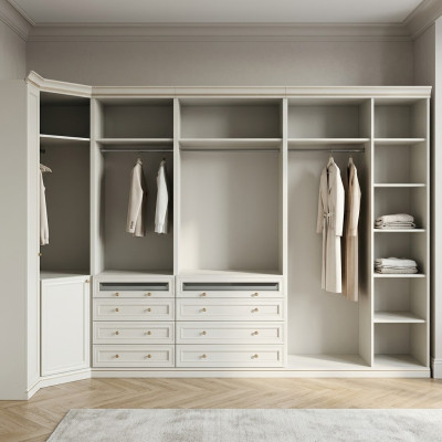 Modèle d'élément V2D-10 pour Armoire à vêtements Armoire Mobilier italien