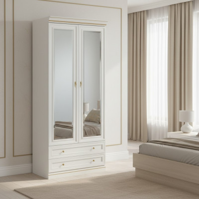 Modèle d'élément V2D-14 pour garde-robe à portes ouvertes Meubles italiens