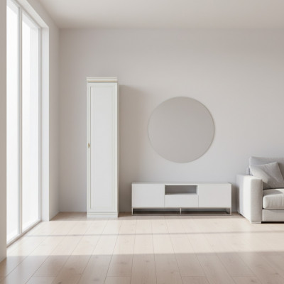 Modèle d'élément V1D-07 pour dressing walk-in de meubles italiens.
