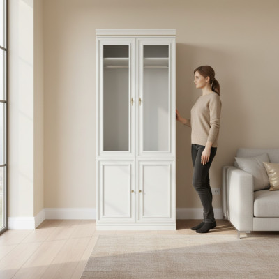 Modèle d'élément V2D-02 pour Garde-robe encastrée Meubles italiens