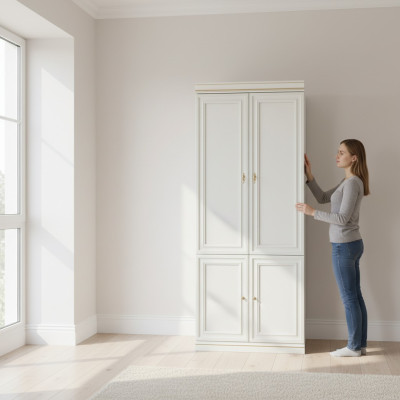 Modèle d'élément V2D-01 pour garde-robe encastrée Armoire Mobilier italien