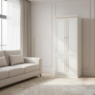 Modèle d'élément V2D-01 pour garde-robe encastrée Armoire Mobilier italien