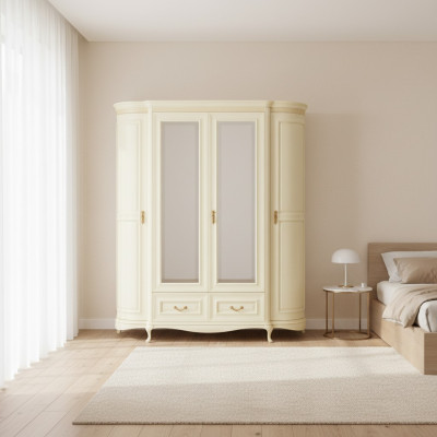 Armoire classique Armoire murale Armoire - Modèle V-Armoire -4D-G