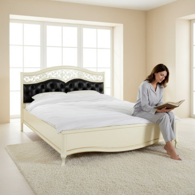 Lit royal Lit double Chippendale classique s - MODÈLE V-A-N