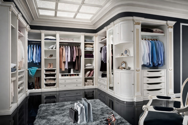 Élément pour penderie Garde-robe Dressing Armoire latérale Colonne neuve