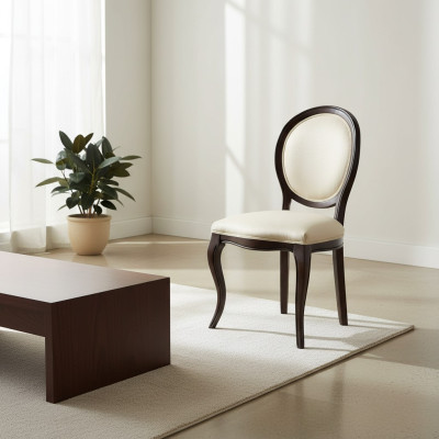 Chaises classiques Chaise de designer Chaise en bois Chaise de salle à manger Chaise du roi - Modèle S