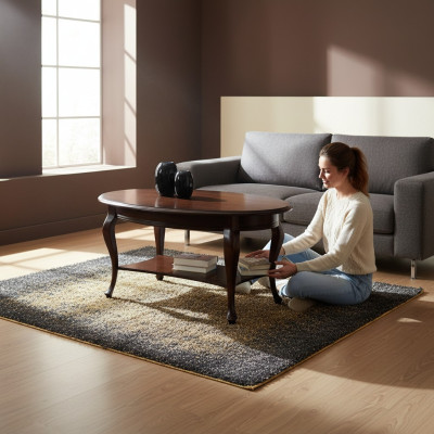Table basse classique en bois massif Table basse Table Tables neuves - Modèle V-6