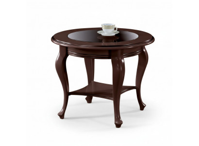 Table ronde Table basse Tables en bois massif Bois massif Table d'appoint neuve V-5A