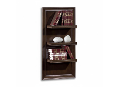 Salon Étagère XXL en bois massif 131cm Étagère de rangement Étagères CD DVD Livres
