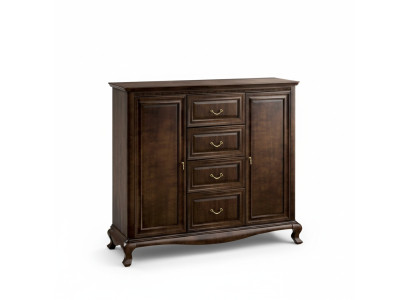 Classique Commode commodes Bois massif Bois Armoire en bois massif Artisanat V-Ksz