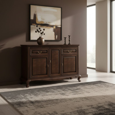 Commode classique Commodes en vrai bois Bois Armoire en bois massif Fabriqué à la main V-K3M