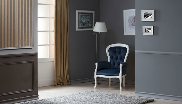 Fauteuil à oreilles Chippendale Canapé avec Repose-pieds Tabouret Tabouret de piano neuf