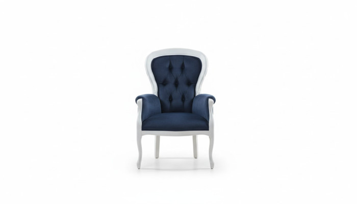 Fauteuil à oreilles Chippendale Canapé avec Repose-pieds Tabouret Tabouret de piano neuf