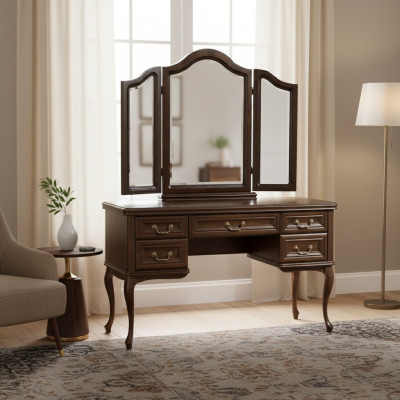 Miroir pliant r classique Table de maquillage Sckmink Miroir Designer de meubles italien W-Tl