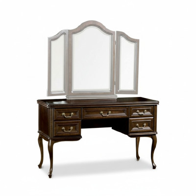 Classique Table de toilettage Table secrétaire Table en bois de style antique Commode Tables Bois